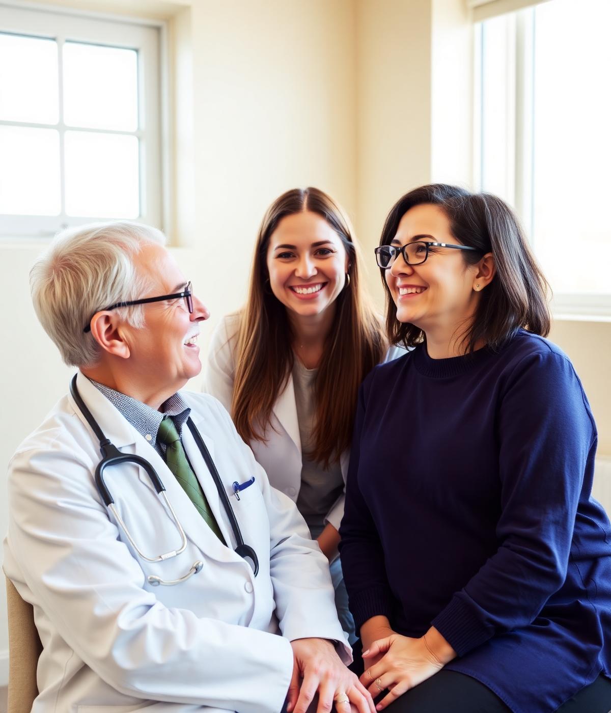 Doctor consulting with patient at St. Catharines Walk-In Clinic & Family Practice